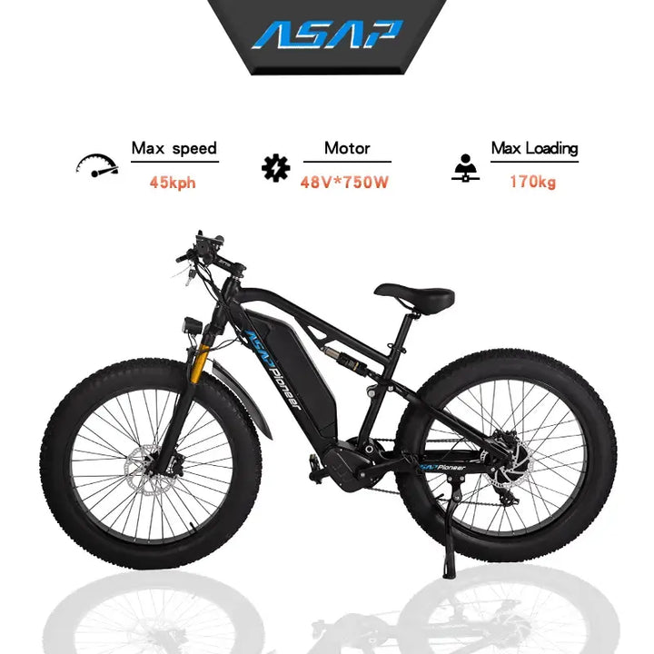 ASAP Pioneer XF-980 A6061 Mountain Ebike